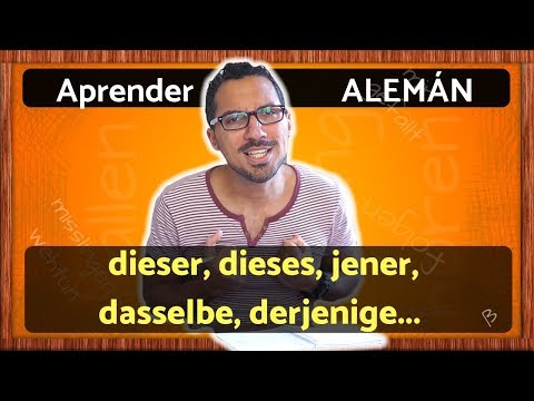 This, this, this, that, that, the same, the one… Learn Pronombres Demostrativos in ALEMÁN