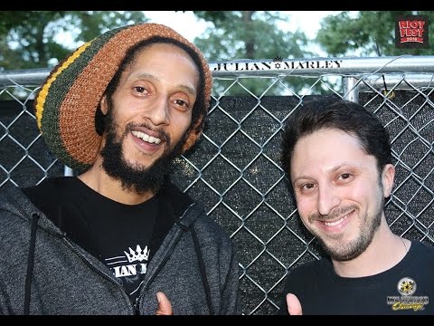 Interview: Julian Marley (Bob Marley's son) | 2016 Riot Fest Chicago