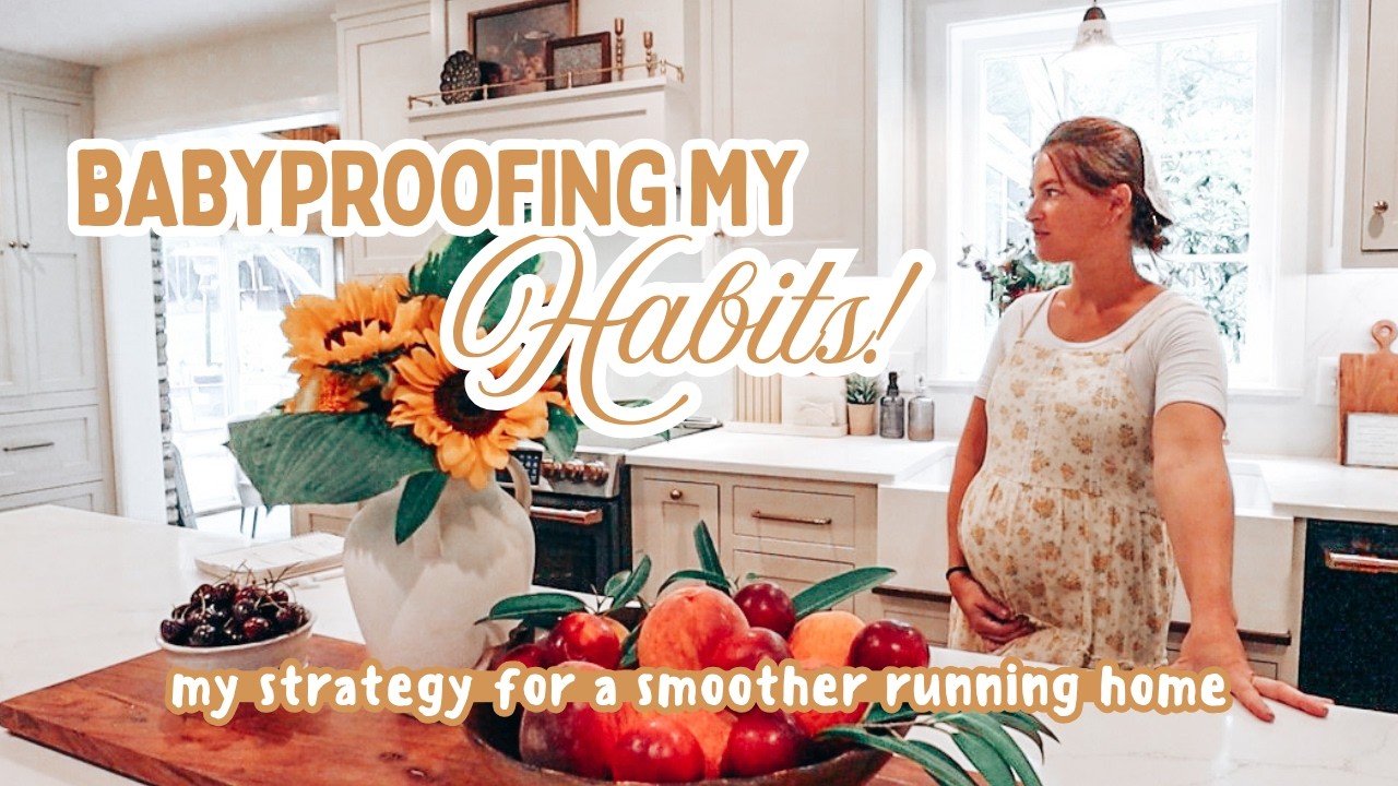 home organization habits for a busy household