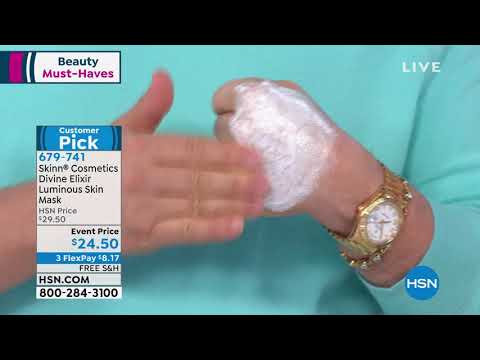 Skinn Cosmetics Divine Elixir Leuchtende Hautmaske