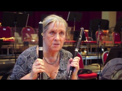 Lisa Beznosiuk on the flute in Bruckner
