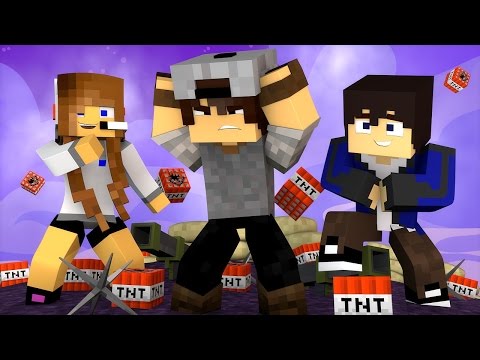 Minecraft: CORRIDA PVP - GRANADAS!
