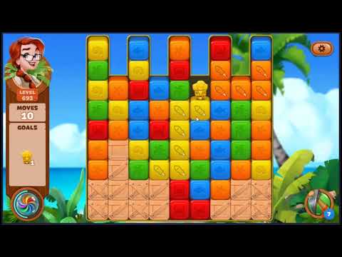 Lost Island Blast Adventure Level 693 - NO BOOSTERS 🏝️ | SKILLGAMING ✔️