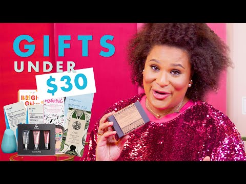 The 10 Best Holiday Beauty Gifts UNDER $30 | Holiday Beauty Haul With Julee Wilson | Cosmopolitan