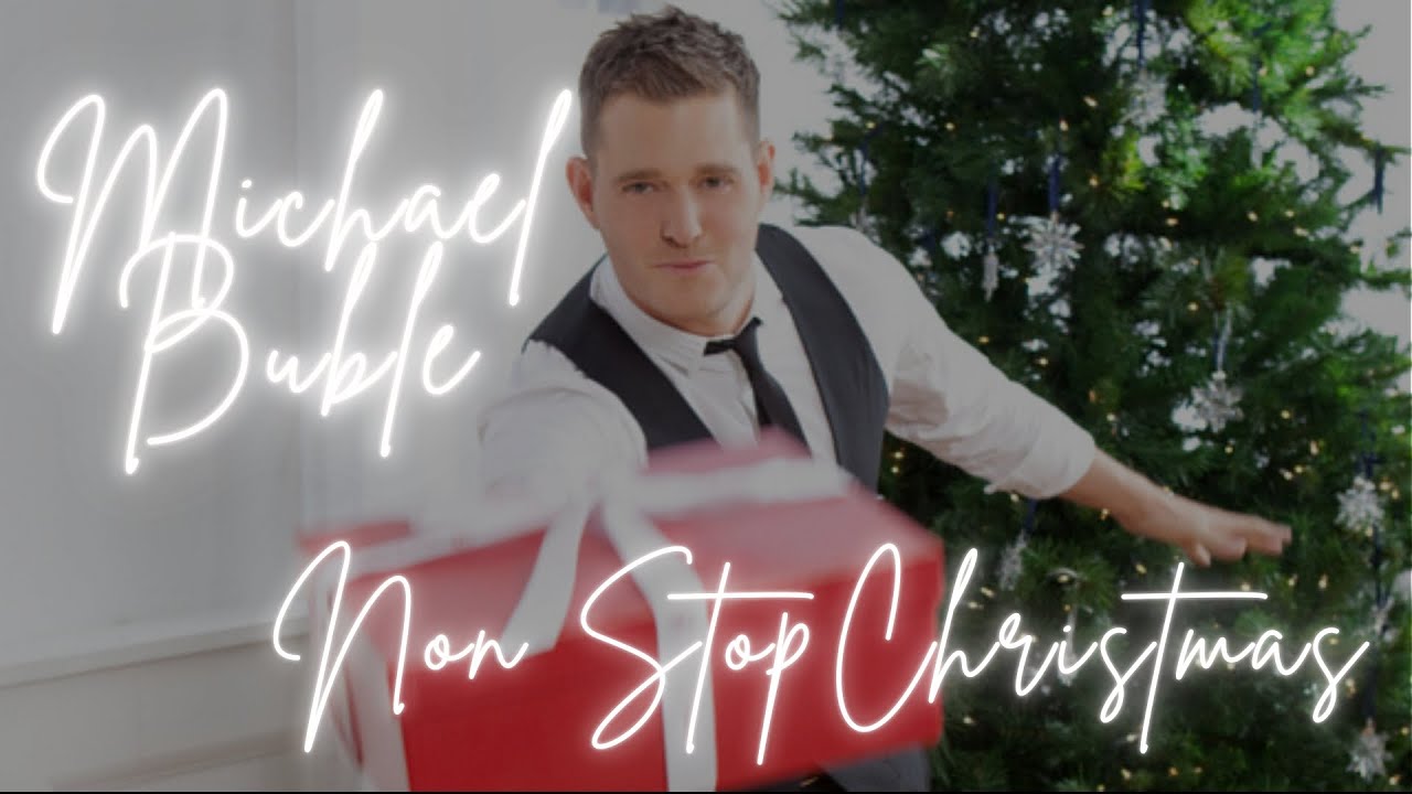 Michael Bublé - Noël [aléatoire] Album complet - Ambiance de Noël - Feu de cheminée - 1h sans pub