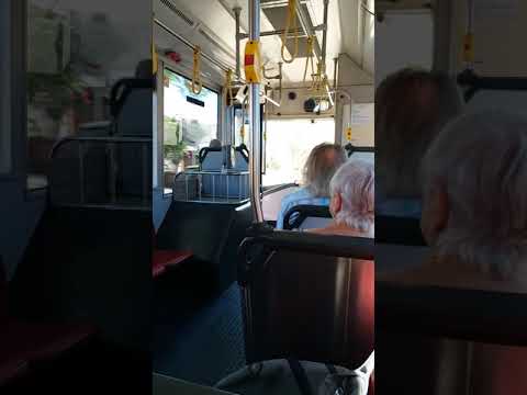 Bus drive in Sydney, Australia