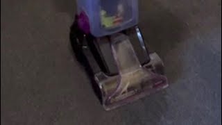 Honest review and demo ~ Bissell power force power brush Pet ~ lightweight carpet washer ~ 2910