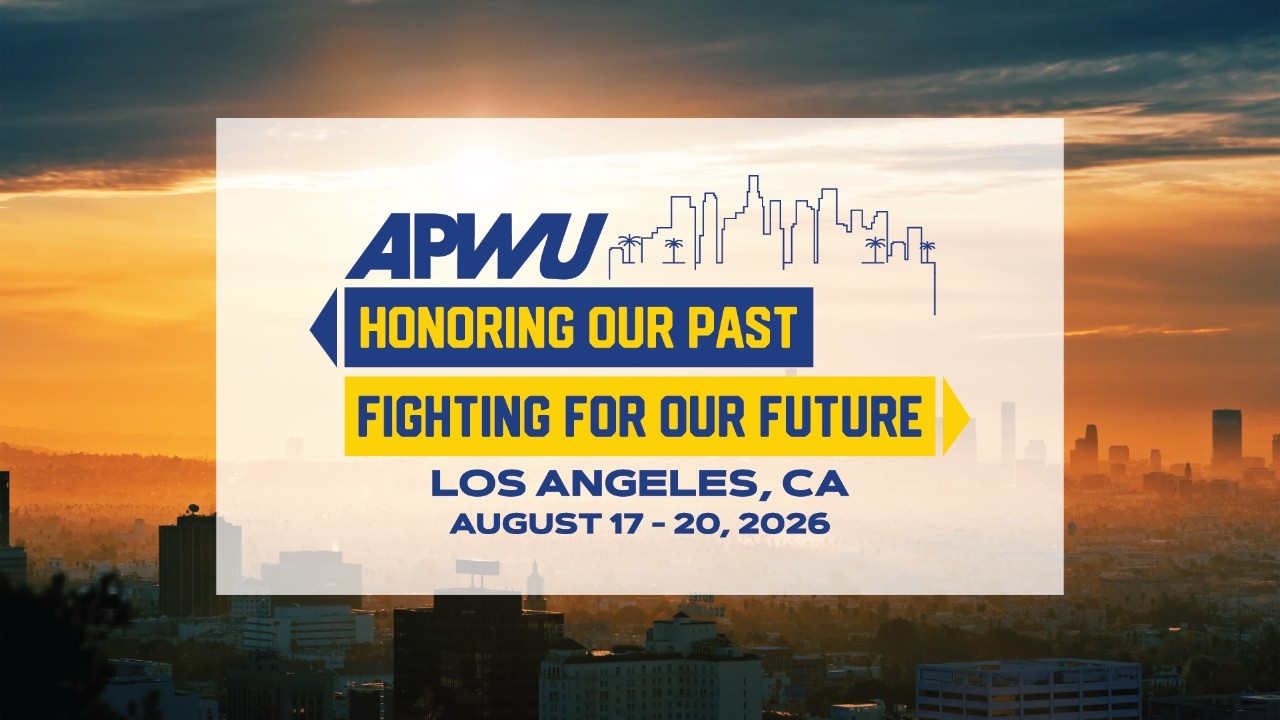 Democracy in Action: Join APWU Livestream from the Convention Floor