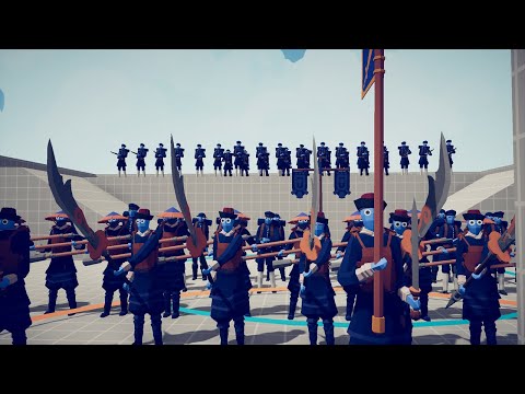 QING DYNASTY ARMY vs ZOMBIE ARMY - TABS - Totally Accurate Battle Simulator