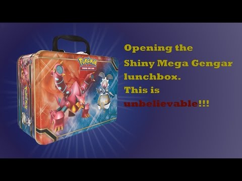 Opening a Shiny Mega Gengar Promo Treasure chest!!!!!!!