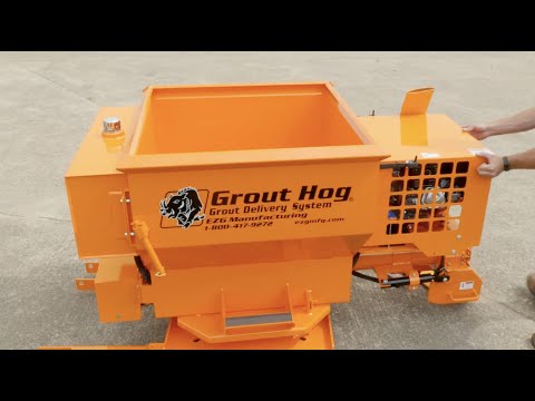 Grout Hog Overview by EZG Manufacturing