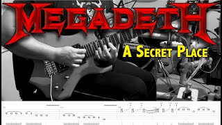 MEGADETH - A Secret Place - Guitar Tab | Lesson | Cover | Tutorial