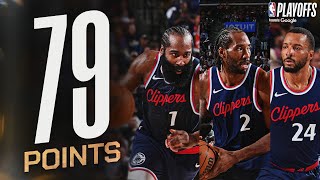 James Harden - Kawhi Leonard - Norman Powell - Los Angeles Clippers