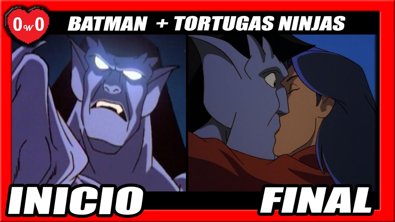 GARGOLAS ¿CÓMO TERMINÓ LA FUSIÓN DE BATMAN Y LAS TORTUGAS NINJA 