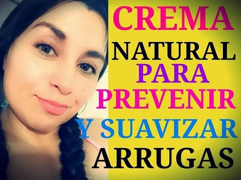 CREMA  NATURAL PARA ALISAR LA PIEL DE EL ROSTRO