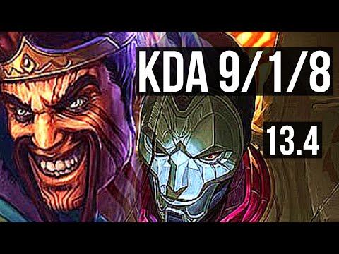 DRAVEN & Nautilus vs JHIN & Braum (ADC) | 9/1/8, Legendary, 300+ games | KR Master | 13.4