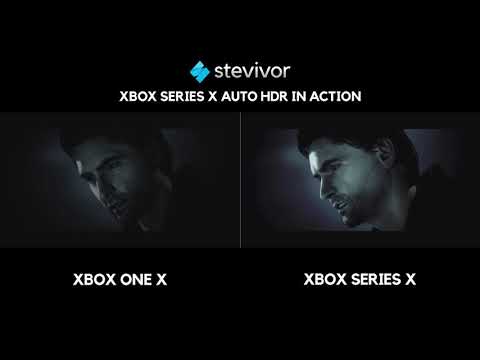 Xbox Series X Auto HDR in action using Alan Wake | Stevivor