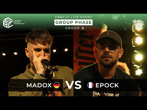 Madox 🇩🇪 vs Epock 🇫🇷💥 // Group B - Final Stage Live Event Top 16 //#beatbox #music #battle #beats