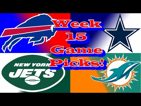 Insane NFL Score Predictions - You Won't Believe Week 15!