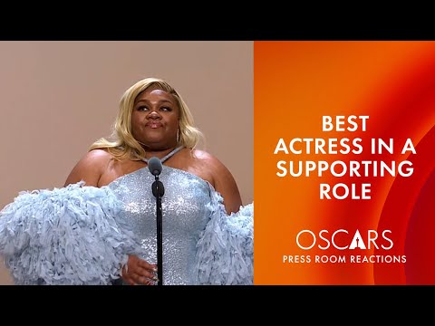 Da'Vine Joy Randolph | Best Actress in a Supporting Role | Oscars 2024 Press Room Speech