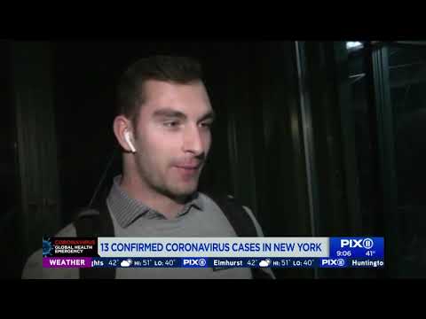 NYでコロナウイルス13例が確認された (13 confirmed coronavirus cases in NY)