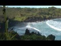 impressive breaking waves and surf Waianapanapa ...