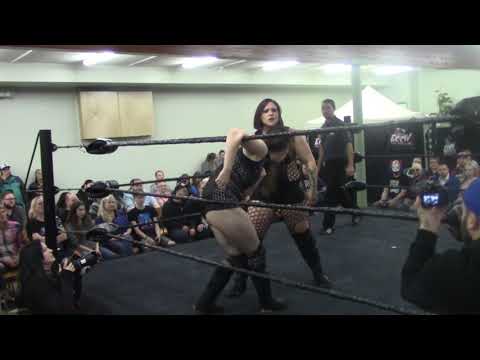 ECCW Halloween Hell October 26 2019 Triple Threat Women's Championship Bambi Hall Riea Von Slasher N