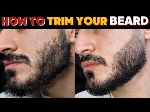 How to trim your beard at home