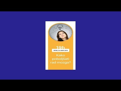 Dr. Ivanov Dragan -  01 Kako poboljsati rad mozga 22.03.2019