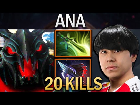 Shadow Fiend Dota 2 Gameplay Ana with Butterfly - Pike
