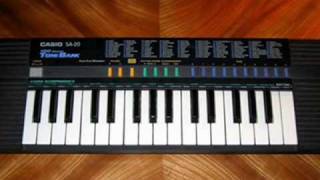 Video thumbnail for Casio SA-20 Lo Fi sound samples ("bells" & more) by MIDGAARD BRIDGE