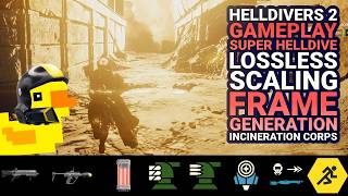 HELLDIVERS 2: FRAME GENERATION (LS) GAMEPLAY 1440P RTX 3070, LIBERATE LESATH