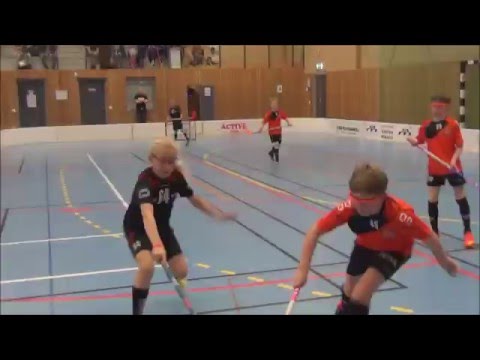 Action Floorball CUP 2016 Genarp. Knatteligan. IBK Genarp - IBK Höllviken