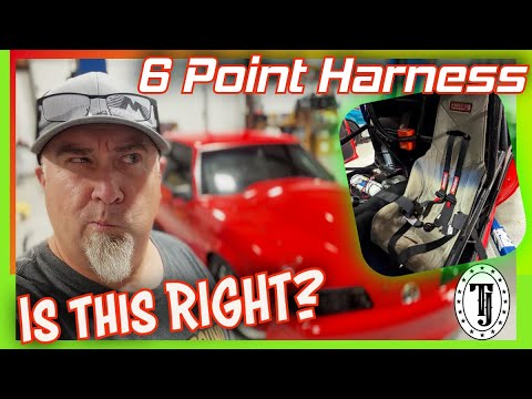 ✅ New NHRA Rules, 6 point harness install / Is this right? / Scaling the car, Guess the weight!