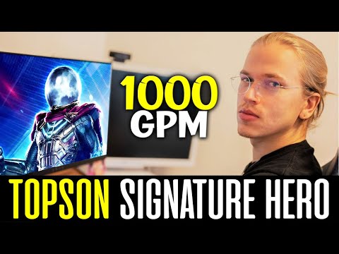 Topson Signature Hero - 25 KILLS with 1000 GPM DOTA 2