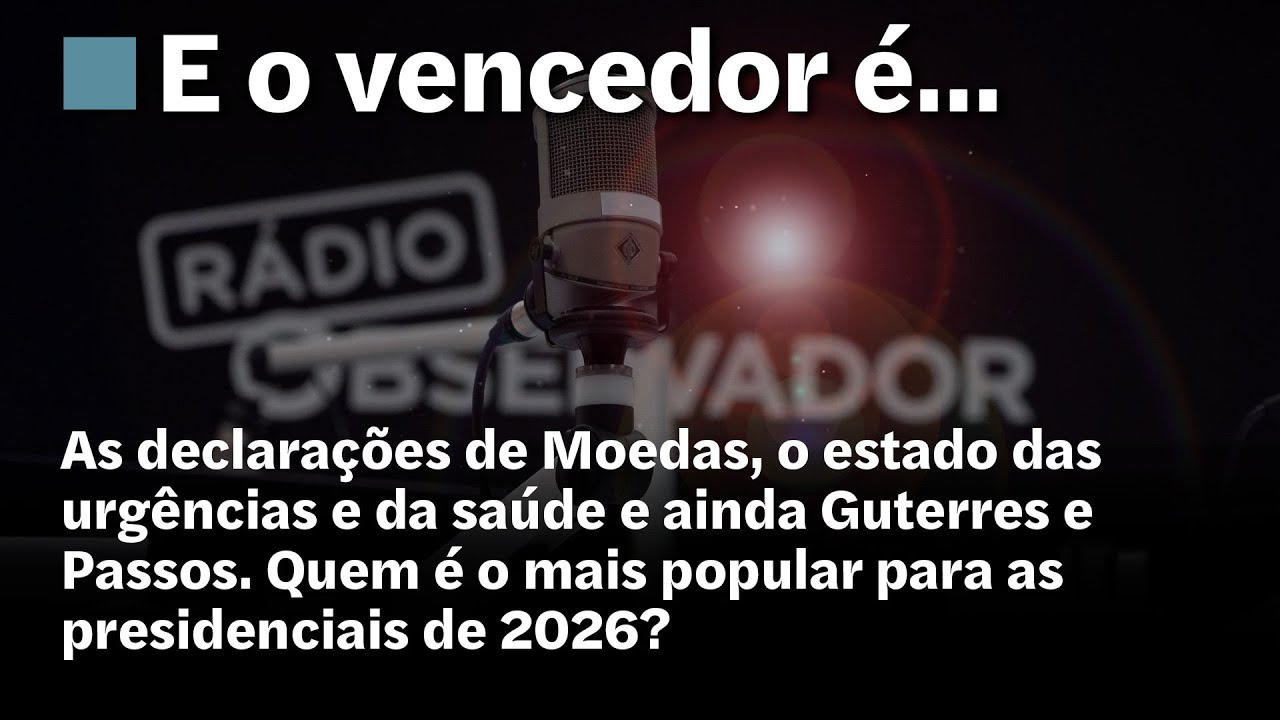E o Vencedor é… em direto na Rádio Observador