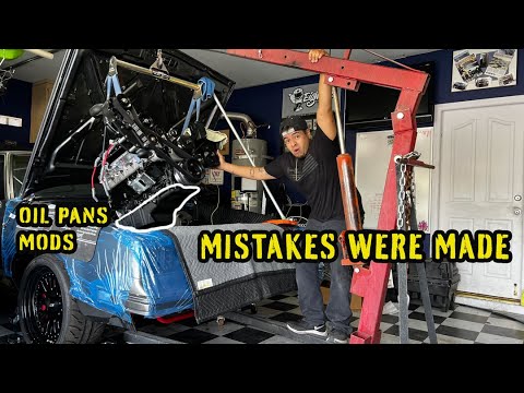 LS SWAP OIL PAN MODS FOR RACING!
