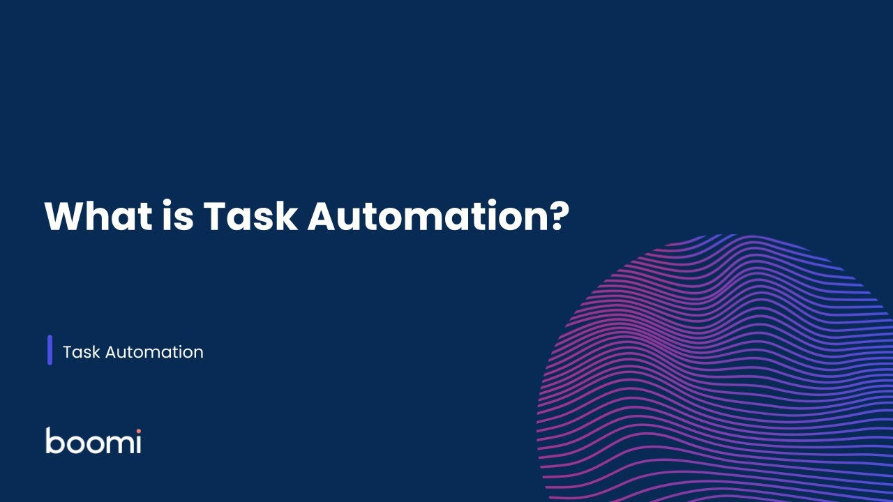 Boomi Task Automation!