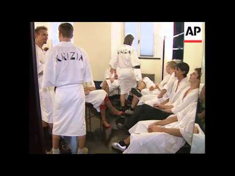 Italy -  Fendi offer up male vision for 2000