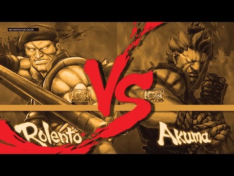 GODSCURTAIN (Rolento) vs BlackCats28 (Akuma) USF4 ranked match