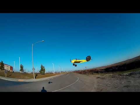 Modified Flite Test Simple Scout (aka The Yellow Plane)