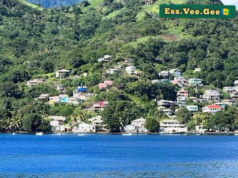 A Coastal View, The Leeward Side Of St.Vincent And The Grenadines 🇻🇨