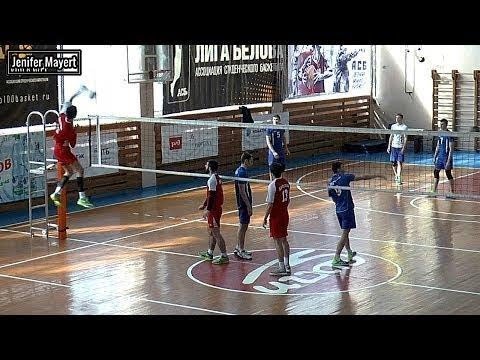 Волейбол. Нападающий удар. Команды ДГУ Махачкала и ПГУАС Пенза