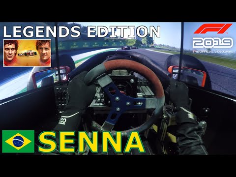 F1 2019 Legends Edition - Ayrton Senna + McLaren MP4/5B @ Brasil [Triple Screen Onboard]