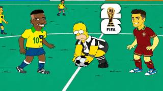 As Previsões dos Simpsons para a Copa do Mundo 2026