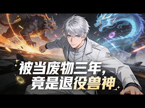 【Multi Sub】《被當廢物三年，竟是退役獸神》所有人嘲笑我送飯丟人，結果我一出手全城禦獸師沉默#漫劇 #動態漫 #AI漫劇 #動漫 #動畫