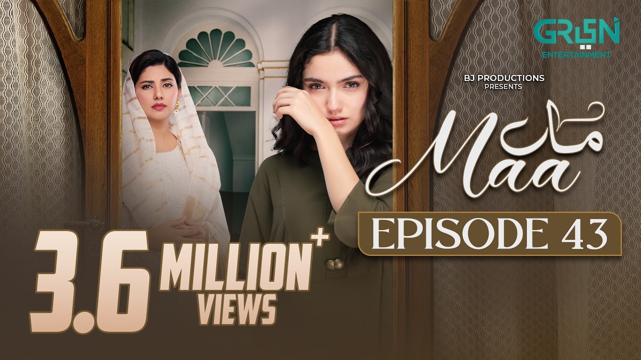 Maa Episode 43 (Subtitles) 25th March 2026 | Digitally Presented by VGO Tel Pakistan | Green TV