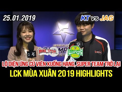 [LCK 2019] KT vs JAG Game 2 Highlights | Smeb tròn vai, Bdd tiếp tục tỏa sáng một mình gánh hết