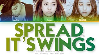f(x) (에프엑스) Spread Its Wings Color Coded Lyrics (Han/Rom/Eng)