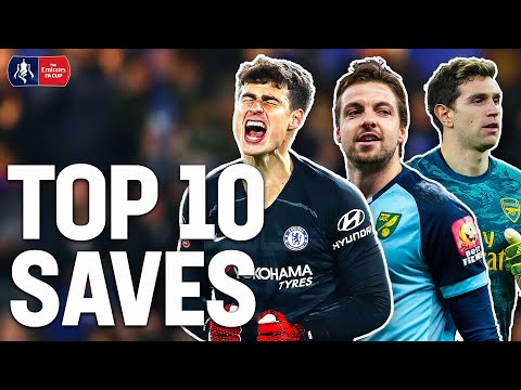 TOP 10 SAVES FROM 2019/20 SEASON 🧤 Kepa, Krul, Martinez | Emirates FA Cup 19/20